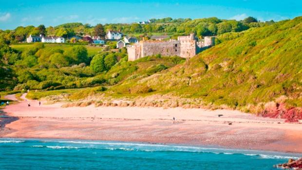Manorbier Castle Inn Sunset Room 外观 照片